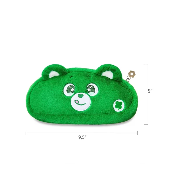 Care Bear  Green Lucky Good Luck Fluffy Case - Picture 6 of 7